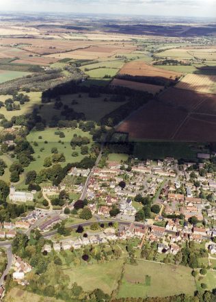 Aerial Photograph of Turvey